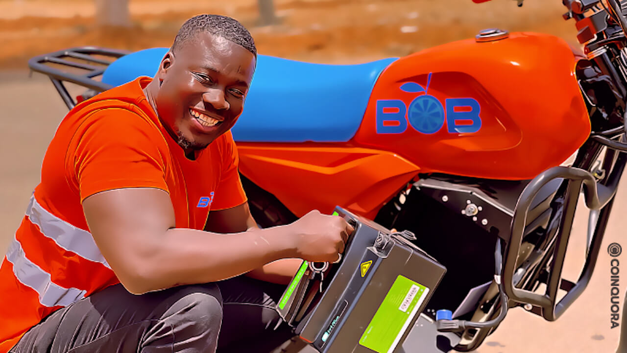 Why are taxi drivers in Africa switching to Orange motorcycles?